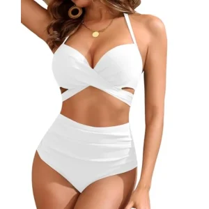 High Waisted Underwire Bikini Sets