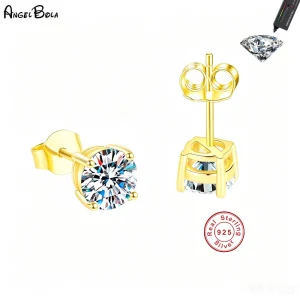 Moissanite Stud Earrings