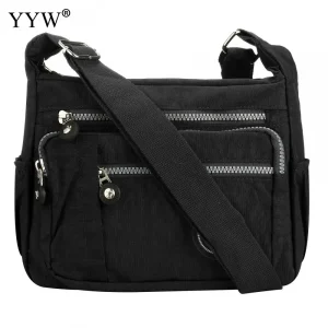 Multi Pocket Casual Crossbody Bag
