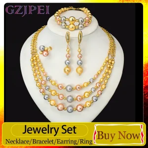 4 Pcs/set Fashion Jewelry Set