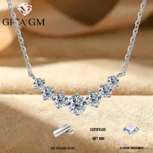 2.8CT Total Moissanite  Necklace